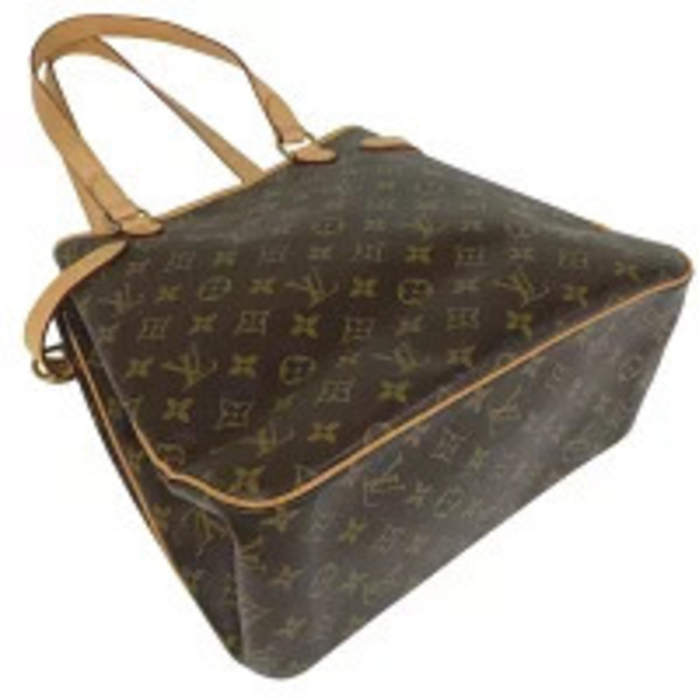 Louis Vuitton Brown Monogram Batignolles Bag Shoulder Tote Vertical